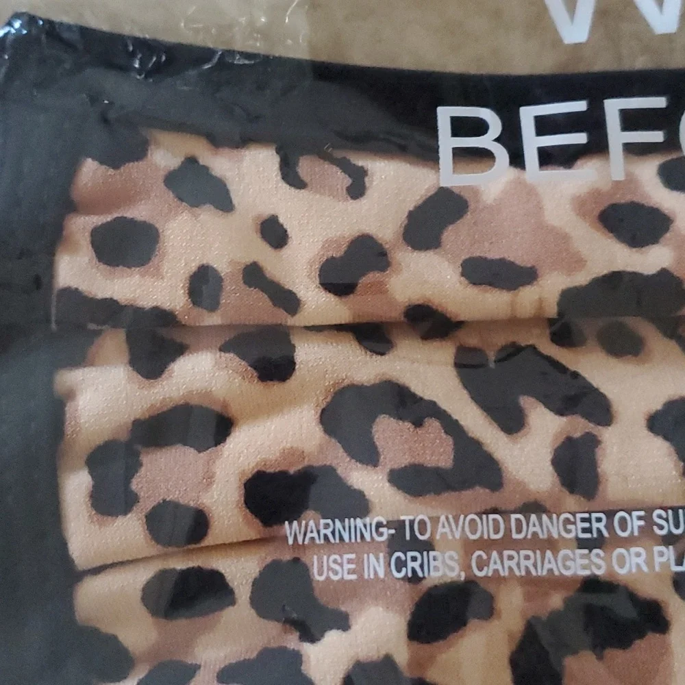 **SALE**Leopard Facemask nwot